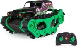 Monster Jam Grave Digger Trax Remote Control Vehicle