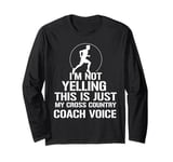 Cross Country Coach Appreciation Running Coach Men Women Long Sleeve T-Shirt