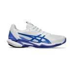 ASICS Men's Solution Speed FF 3 Clay Sneaker, White/Tuna Blue, 10 UK