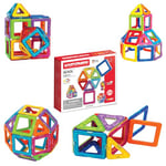 Magformers 63076 Rainbow Standard (30-Pieces), Blocks, Basic Set