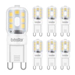 EXTRASTAR Ampoule LED G9 25W équivalent à Une Lampe Halogène 20W G9 LED Lampe...