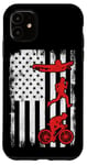 Coque pour iPhone 11 Triathlon du 4 juillet pour les experts en triathlon