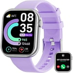 Montre Connectée avec Appels Bluetooth,Smartwatch 1,85'' pour Femme Homme,Montre Sport étanche IP67 avec 100+ modes sportifs,Montre Fitness avec Fréquence Cardiaque Podomètre Sommeil pour Android iOS