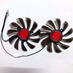 Graphics Card Dual Fan Cooling Fan Cooler 95mm for XFX RX580 584 588 Video Card