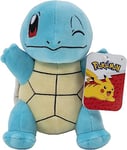 Pokémon Peluche Squirtle - Détails Authentiques - Jouets pour Enfants - Multicolore - 20,3 cm