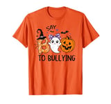 Boo To Bullying For Unity Day And Halloween Anti Bullying T-Shirt