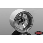 [FR] Rc4Wd Deep Dish Wagon 1.55 Stamped Steel Beadlock Wheels (Clear) - RC4ZW028