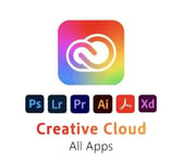 Creative Cloud All Apps Subscription For Individuals - 12 Months