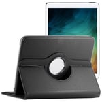 Ebeststar - Coque Ipad Pro 11 Housse Protection Pu Cuir Support Rotatif 360, Noir [Dimensions Precises Tablette : 247.6 X 178.5 X 5.9mm, Écran 11'']