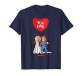 Chucky & Tiffany Blood Red Balloon T-Shirt