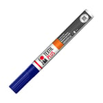 Marabu Textile Painter Plus Stylo de retouche pour tissus clairs, bleu foncé 053, largeur de trait env. 3 mm, à base d'eau, toucher doux, lavable jusqu'à 40 °C après fixation, épicéa, 1,42 x 1,6 x 1,6