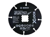 Bosch Carbide Multi Wheel - Skjæreplate - For Tre, Plast, Tre Med Spiker, Gips - 125 Mm - X-Lock - M14