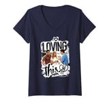 Womens Friends Ross Rachel & Joey Loving This V-Neck T-Shirt