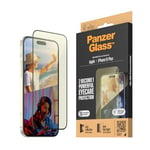 PanzerGlass™ Advanced Anti-Reflective and Anti-Blue Light Screen Protector for Apple iPhone 15 Plus, Protect Your Eyes, Protect Your Phone - Case friendly full screen protector with mounting aid