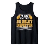 Retro Profession I'm The Air Quality Inspector Tank Top