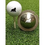 Tin-Cup Unisex Adult GORILLA Golf Ball Marker - Steel, One Size