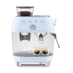 Smeg EGF03PBUK 50's Style Espresso Coffee Machine & Grinder