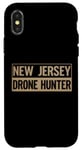 iPhone X/XS Funny UFO Drone Humor New Jersey Drone Hunter Drone Case