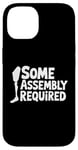 iPhone 14 Some Assembly Required Funny Leg Amputee Humor Case