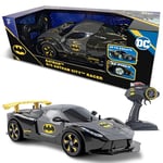 BLADEZ Batman Toyz Remote Control Car - Super Fast 25 KM/H Top Speed 1:10 Scale Gotham City Racer 48cm - Batman Gifts for Adults & Kids 3+ - Official The Batman Licensed Toy for Thrilling Play