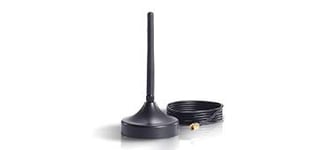 MOXA Five-band GSM/GPRS/UMTS/HSDPA, Omni directional, 4 dBi, 11cm hight, magnetic SMA, 2.5 meters