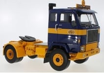 MODELCAR - Camion solo de 1971 bleu et jaune – VOLVO F88 ASG - 1/18 - MOD18140