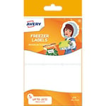 Avery CONG24.UK Freezer Labels A6 White 33 x 63.5 mm Pack of 24