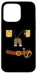 iPhone 15 Pro Max Cool Safari Art For Men Women Zookeeper Costume Zoo Jungle Case