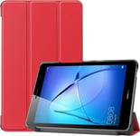 Étui Fin Pour Tablette Huawei Matepad T8 8" Avec Fonction Support Et Fonction Veille/Réveil Automatique Rouge