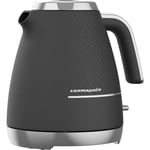 Beko Cosmopolis Dome Kettle Retro Black & Chrome 1.7 Litres 3000W Black WKM8307B