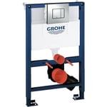 Grohe Rapid SL 3i1 innbyggingssisterne, 82 cm, betjeningsplate, krom