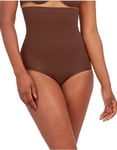 SPANX Higher Power Panties, High Wasted Shaper Breif - Chestnut Brown UK - 28-30