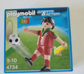 PLAYMOBIL SPORTS&ACTION Joueur portugais n° 7 réf 4734 dès 5 ans