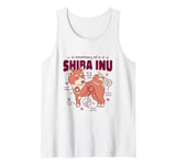 Anatomy Of A Shiba Inu Dog Tank Top