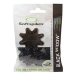 SOFTSPIKES Black Widow F/T 1 Set Golf Accessories Cleats and Spikes, 18 Count (Pack of 1)