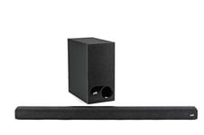 Polk Audio Signa S3 Soundbar with Wireless Subwoofer, TV Speakers for Home Cinema Sound System, Surround Sound, Dolby Digital, Built-In Chromecast, Bluetooth, Wall Mountable, Universal Compatibility