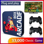 Console de jeu Arcade Box pour PS1DCNaomi 64 go rétro classique 33000 jeux Super écran 4K HD sur écran de projecteur TV