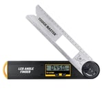 Digital Angle Finder 360° Protractor Inclinometer Spirit Level Stainless Steel