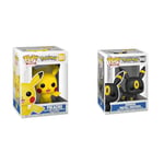 Funko Pop! Games: Pokemon - Pikachu - Figurine en Vinyle à Collectionner - Idée de Cadeau & Pop! Games: Pokemon - Umbreon - Noctali - Figurine en Vinyle à Collectionner - Idée de Cadeau