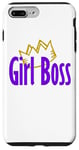 Coque pour iPhone 7 Plus/8 Plus Girl Boss! Mumpreneur Entrepreneur Business