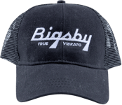 Bigsby True Vibrato Trucker Hat, Black