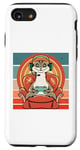 Coque pour iPhone SE (2020) / 7 / 8 Suricate jouant à des jeux vidéo Animaux réalistes amoureux