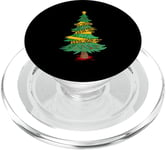 True Crime Christmas Tree Holiday Horror Blood Crime Scene PopSockets PopGrip for MagSafe