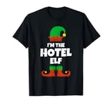 I'm The Hotel Elf Family Pajama Christmas Funny T-Shirt