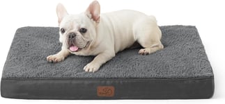 Bedsure Medium Dog Bed Washable - Orthopedic Dog Bed and Mattress Mat for Dog