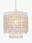 John Lewis Laila Easy-to-Fit Ceiling Shade, Pink