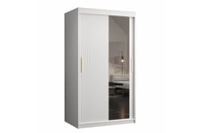 Dunvegan Garderobe 100x200 cm - Hvid Skap barnerom Hvit