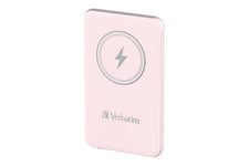 Verbatim Charge 'n' Go trådløs power bank - magnetisk montering - Li-pol - 24 pin USB-C - 20 Watt