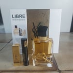 yves saint laurent YSL LIBRA Gift Set 50ml Perfume 2ml Mascara Rouge Lipstick