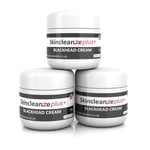 Skincleanze MAX Strength Salicylic Acid Cream Blackheads Acne Spots (Pack of 3)